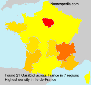 Surname Garabiol in France Surname Garabiol in France