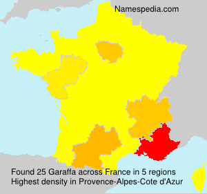 Surname Garaffa in France Surname Garaffa in France