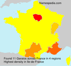 Surname Garaios in France Surname Garaios in France