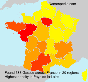 Surname Garaud in France Surname Garaud in France
