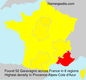Surname Garavagno in France Surname Garavagno in France
