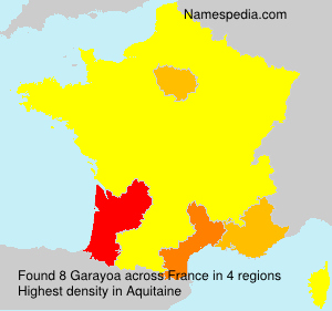 Surname Garayoa in France Surname Garayoa in France