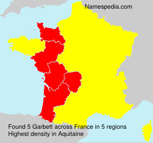 Surname Garbett in France Surname Garbett in France