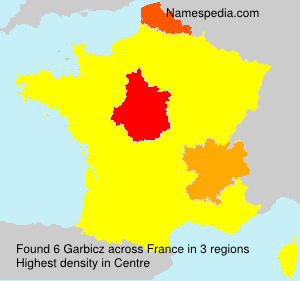 Surname Garbicz in France Surname Garbicz in France