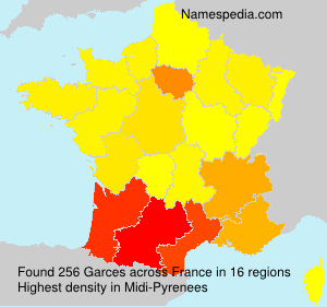 Surname Garces in France Surname Garces in France