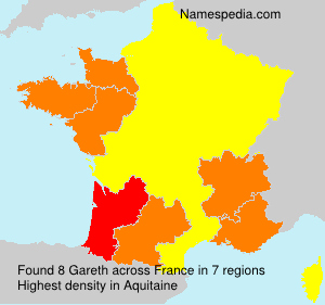 Surname Gareth in France Surname Gareth in France
