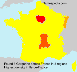 Surname Gargonne in France Surname Gargonne in France