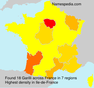 Surname Garilli in France Surname Garilli in France