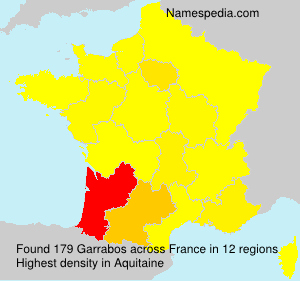 Surname Garrabos in France Surname Garrabos in France
