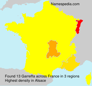 Surname Garreffa in France Surname Garreffa in France