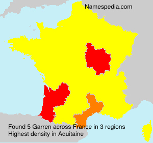 Surname Garren in France Surname Garren in France