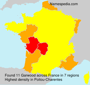 Surname Garwood in France Surname Garwood in France