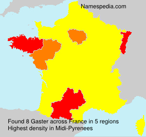 Surname Gaster in France Surname Gaster in France