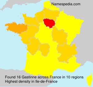 Surname Gastinne in France Surname Gastinne in France