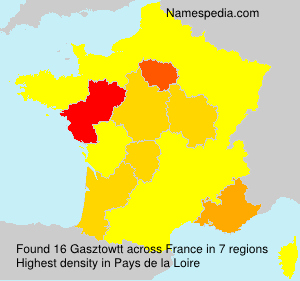 Surname Gasztowtt in France Surname Gasztowtt in France