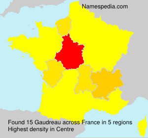 Surname Gaudreau in France Surname Gaudreau in France