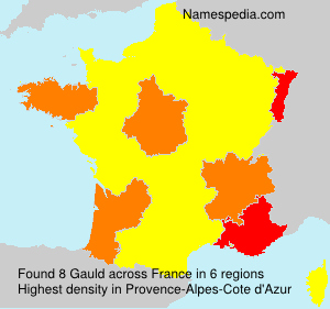 Surname Gauld in France Surname Gauld in France
