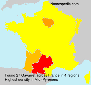 Surname Gavarret in France Surname Gavarret in France