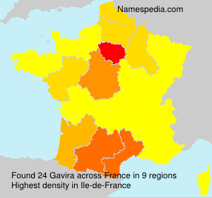 Surname Gavira in France Surname Gavira in France
