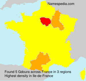 Surname Gdoura in France