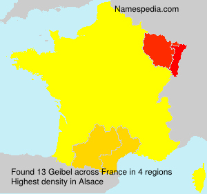 Surname Geibel in France Surname Geibel in France