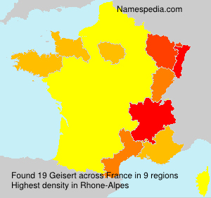 Surname Geisert in France Surname Geisert in France