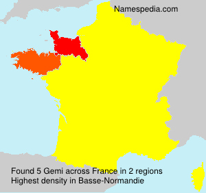 Surname Gemi in France Surname Gemi in France