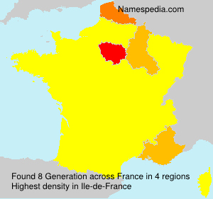 Surname Generation in France Surname Generation in France