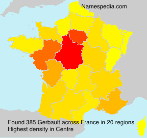 Surname Gerbault in France Surname Gerbault in France