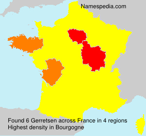 Surname Gerretsen in France Surname Gerretsen in France