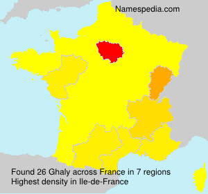 Surname Ghaly in France Surname Ghaly in France