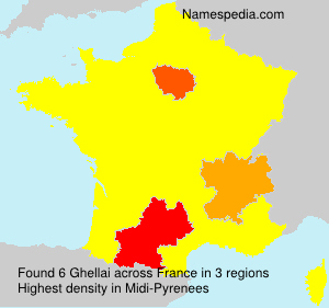 Surname Ghellai in France Surname Ghellai in France