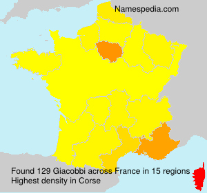 Surname Giacobbi in France Surname Giacobbi in France