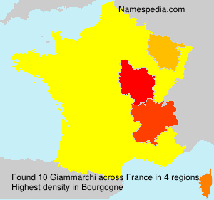 Surname Giammarchi in France Surname Giammarchi in France