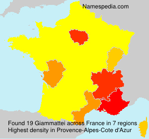 Surname Giammattei in France Surname Giammattei in France