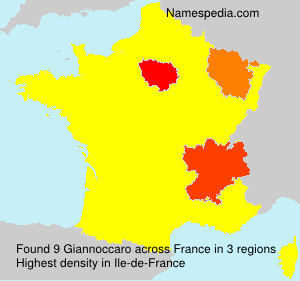 Surname Giannoccaro in France Surname Giannoccaro in France