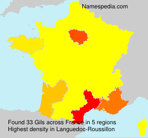 Surname Gils in France Surname Gils in France