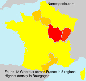 Surname Gindraux in France Surname Gindraux in France