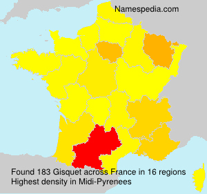 Surname Gisquet in France Surname Gisquet in France