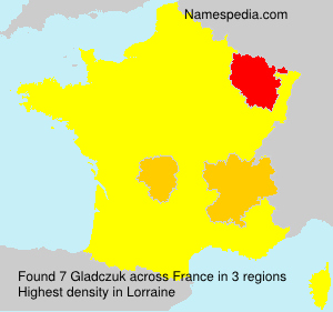 Surname Gladczuk in France Surname Gladczuk in France