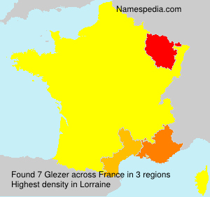Surname Glezer in France Surname Glezer in France