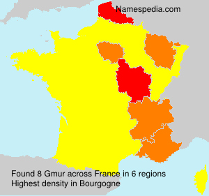 Surname Gmur in France Surname Gmur in France