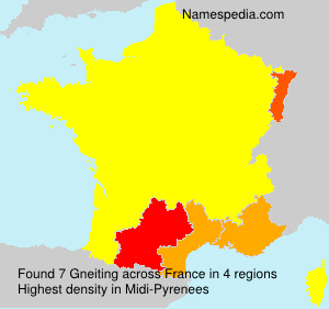 Surname Gneiting in France Surname Gneiting in France