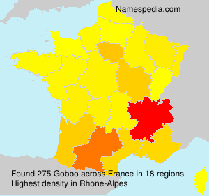 Surname Gobbo in France Surname Gobbo in France