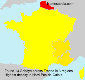 Surname Gobeyn in France Surname Gobeyn in France