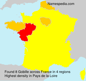 Surname Gobille in France Surname Gobille in France