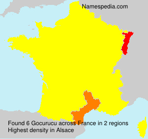 Surname Gocurucu in France Surname Gocurucu in France