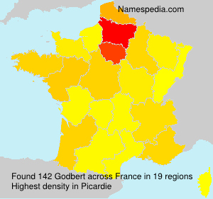 Surname Godbert in France Surname Godbert in France