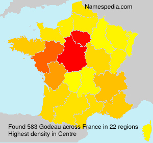 Surname Godeau in France