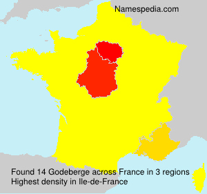 Surname Godeberge in France Surname Godeberge in France